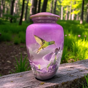 Memorial Cremation Urn for Human Ashes: Keepsake Tribute, 200 Cubic Inches