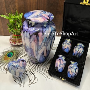 Human Ashes Urns, Keepsake Urns, Urns For Funeral, Heart Shaped Cremation Urns - Urns For Your Loved Ones(Human, Pets)