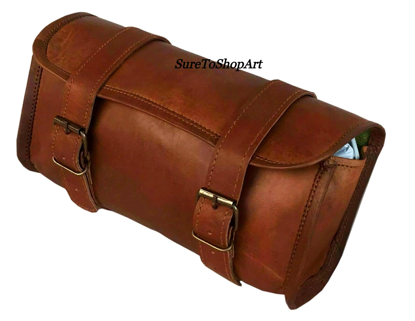 Motorcycle Tool Bagleather Bike Pouch for Toolstan Leather Etsy