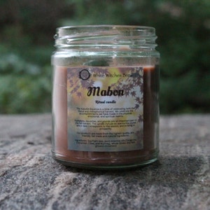 Bougie rituelle Mabon