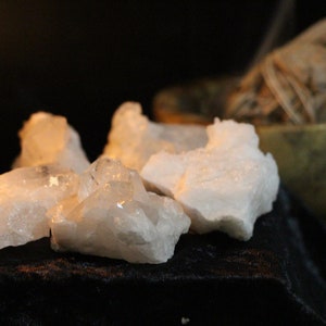 Clear Quartz Raw Clusters