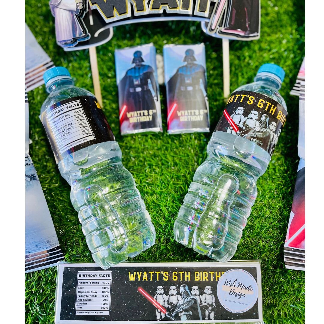 Star Wars Cake Topper Darth Vader Star Wars Birthday Star Etsy Australia