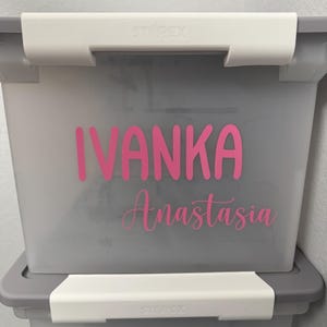Custom Name Labels – Waterproof Personalized Stickers for Kids, School, Daycare, and Home Organization – Durable & Easy to Apply
