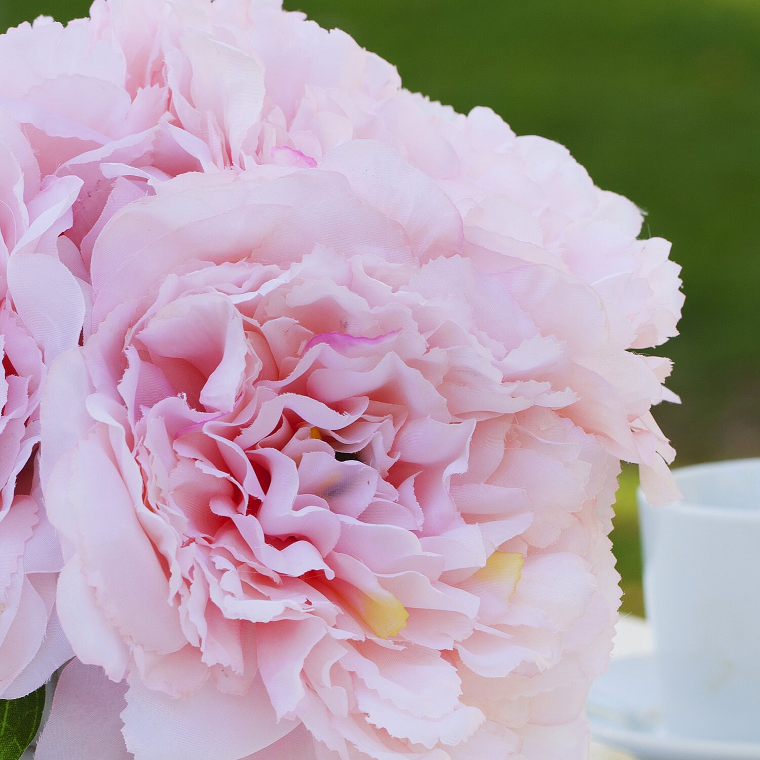 Enova Floral Artificial Silk Peony Flower Arrangement in Etsy