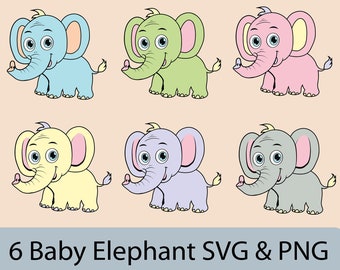 Free Free 226 Baby Elephant Svg Etsy SVG PNG EPS DXF File