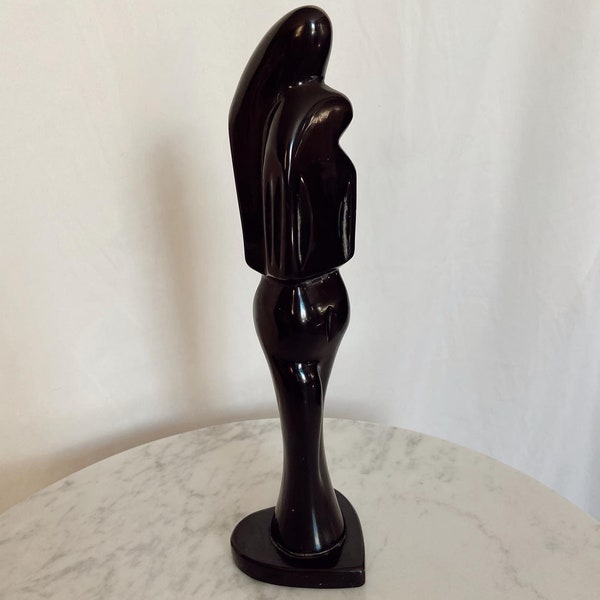 Black Marble Statue Etsy
