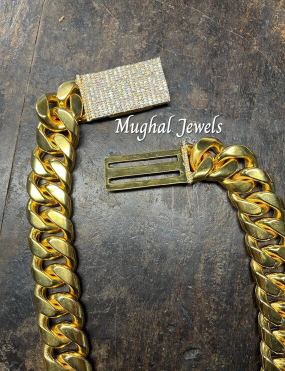 32mm 26 Miami Cuban Link Chain Heavy 