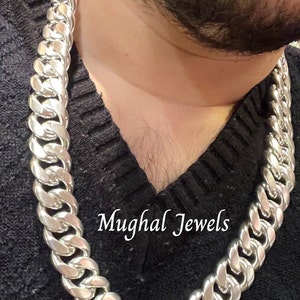 Miami Cuban Link Chain Solid 925 