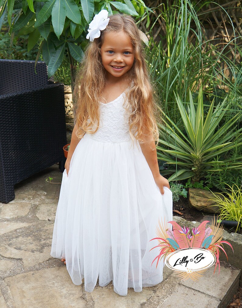 Honey Flower Girl Party Dress image 1