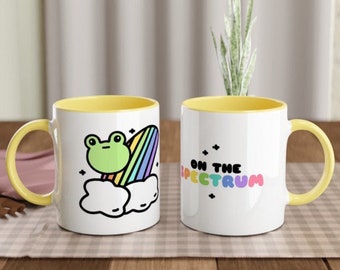 Frog on the Spectrum 11oz Ceramic Mug