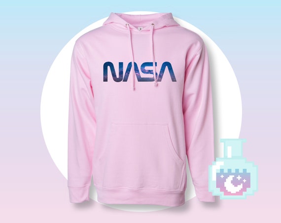 Pink Nasa Hoodie for Outer Space Lovers 