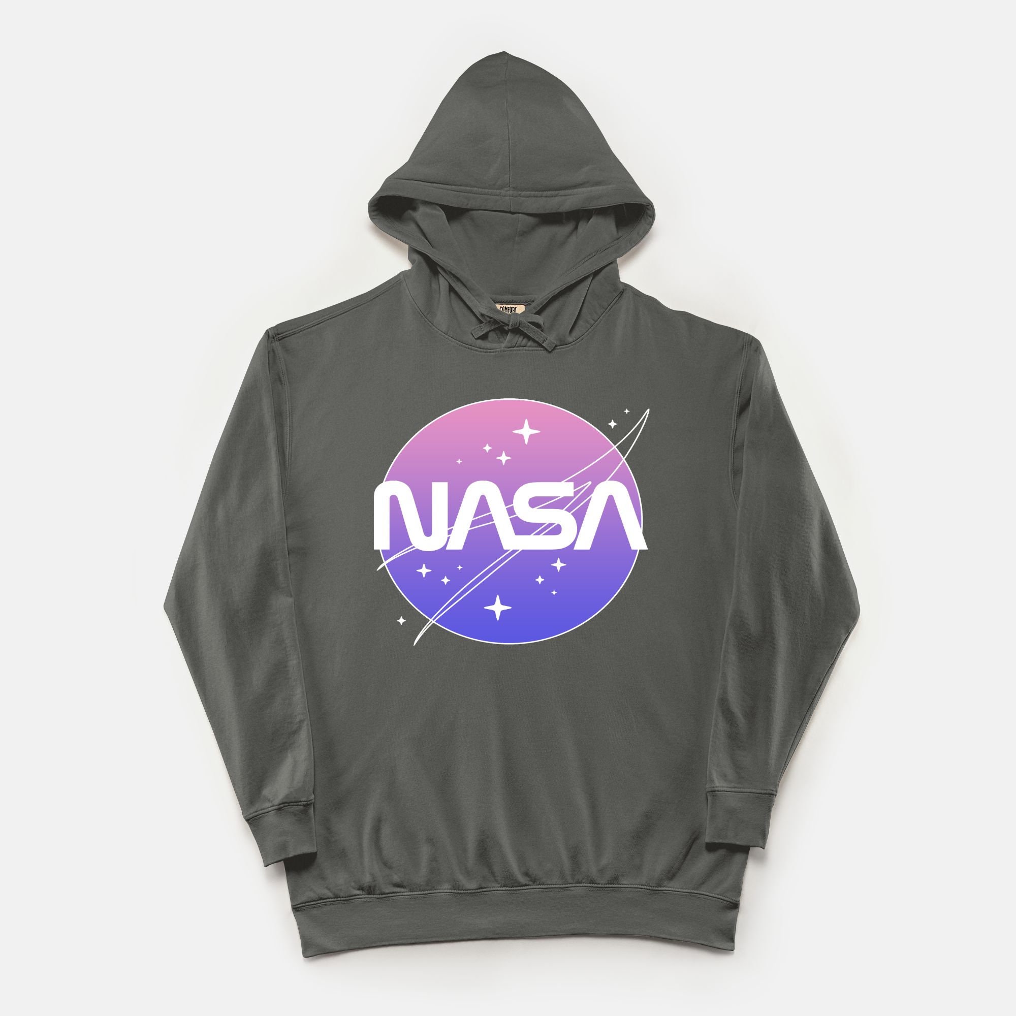 NASA Gradient Comfort Colors Lightweight Hooded Sweatshirt Etsy UK
