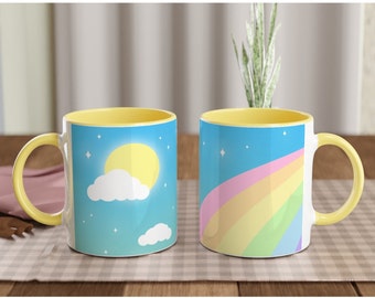 Daytime Rainbow 11 oz. Ceramic Mug