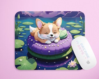 Corgi Lagoon Mousepad