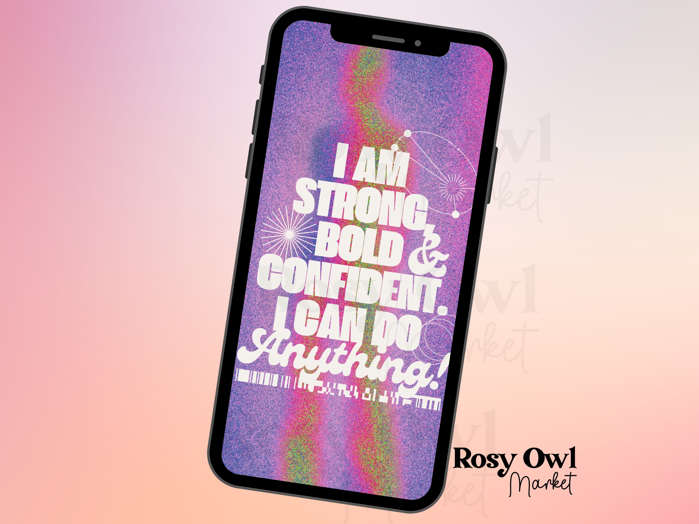 Affirmation Screensaver Cell Phone Background Digital - Etsy Canada Affirmation Screensaver Cell Phone Background Digital - Etsy Canada