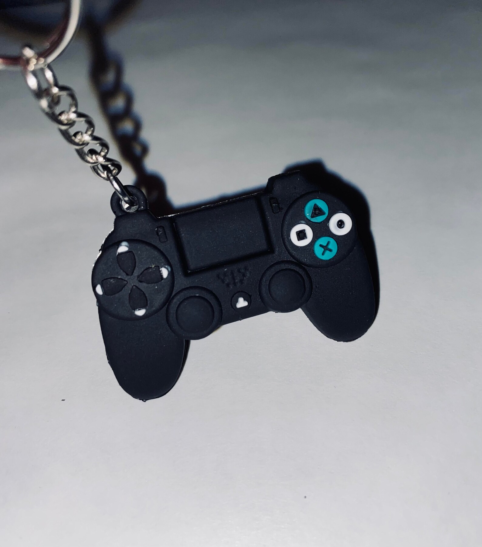 New black playstation game controller keyring keychain Etsy