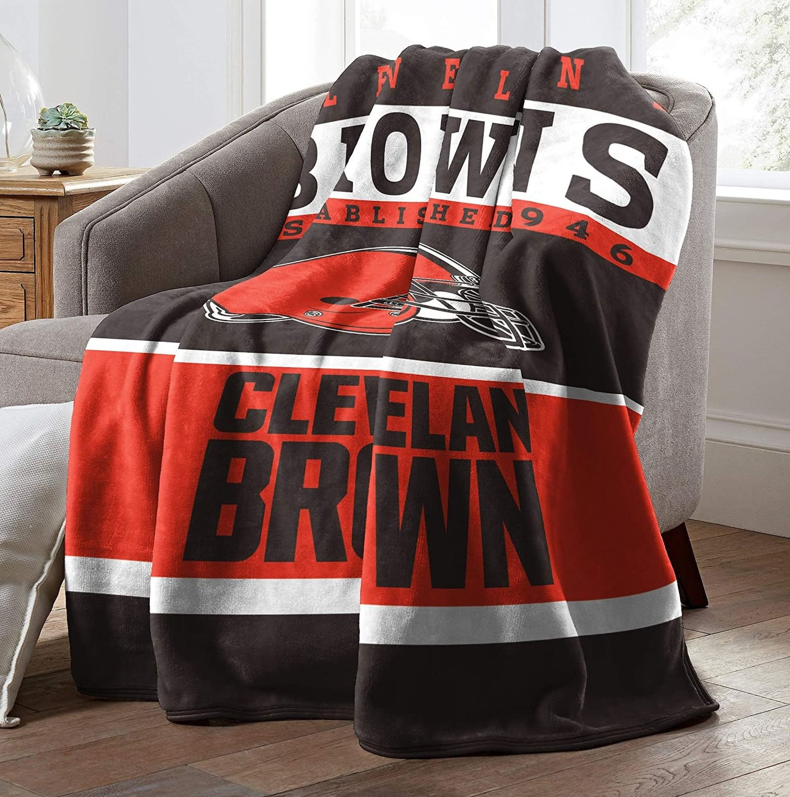 NFL Cleveland Browns 125cmx100cm blanket blanket Etsy