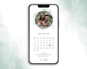 Digital | Save the Date | Wedding | Wedding Card | Wedding | Invitation | Template | Personalised | Ecard | sending via WhatsApp