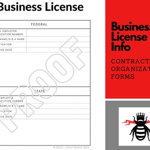 Organizador de licencias comerciales