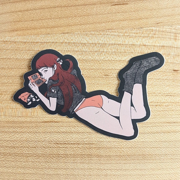 Futakuchi Sticker | Yokai Vinyl Sticker