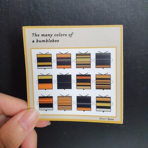 Bumblebee Sticker 3''x3''