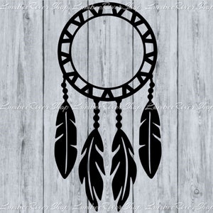 Dreamcatcher SVG/Monogram/dxf/png/eps/silhouette/cut file/iron on/decal/stencil/heat transfer/cricut files/silhouette files