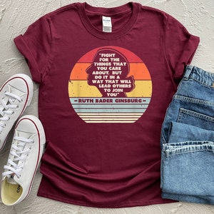 Ruth Bader Ginsburg shirt, Feminist Shirt, Feminism Gift, Feminism Saying Shirt, Girl Power Shirt, RBG T-shirt, Women Rights Empowerment Tee image 2