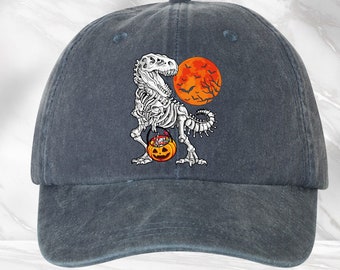 Halloween Skeleton Hat, Halloween Hat, Pumpkin Hat, Skeleton Hat, Halloween Ghosts Hat, Spooky Season Hat, Funny Hat, Autumn Hat