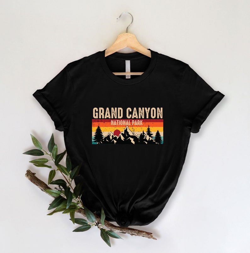 Grand Canyon National Park Shirt, Arizona Shirt, Camper Gift, Retro Shirt, Camp Shirt, Hiker Shirt, RV Shirt, Camping Shirt, Travel Shirt image 4