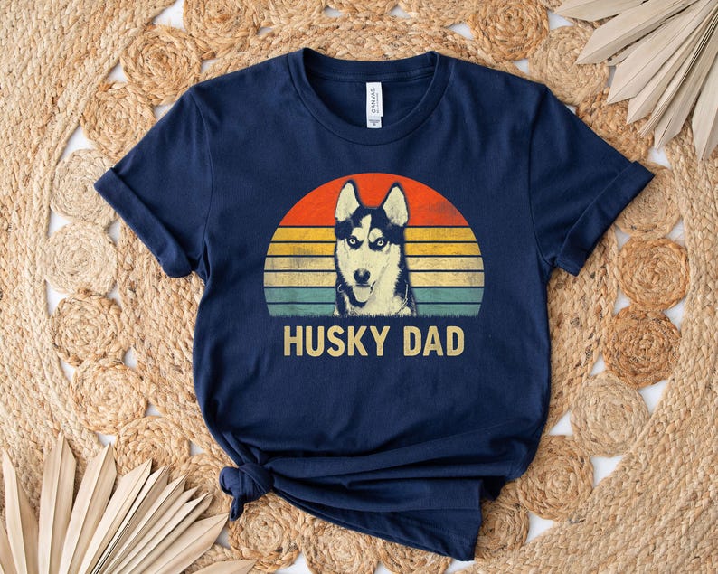 Husky Dad Shirt, Dog Dad Shirt, Dog Owner Shirt, Dog Lover Shirt, Funny Dog Shirt, Gift For Him, Dog Shirt, Gift For Dog Lover image 4