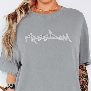 Comfort Colors Custom Graffiti Text Shirt, Personalized Street Style Shirt, Custom Word Art Shirt, Unisex Graphic Shirt, Gift for Him Her image 7