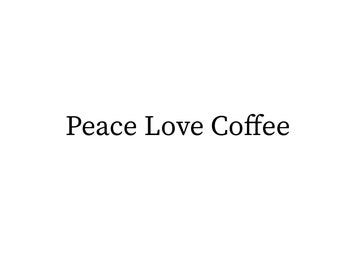 Peace Love Coffee svg