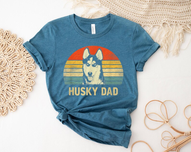 Husky Dad Shirt, Dog Dad Shirt, Dog Owner Shirt, Dog Lover Shirt, Funny Dog Shirt, Gift For Him, Dog Shirt, Gift For Dog Lover image 2