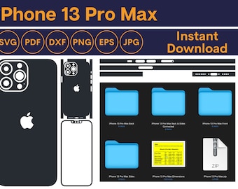 iPhone 13 Pro Max スキン SVG - iPhone 13 Pro Max スキン - iPhone 13 Pro Max テンプレート - iPhone 13 Pro Max スキン テンプレート