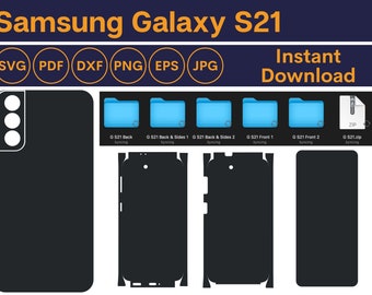 Galaxy S21 Skin SVG - Galaxy S21 Skin - Galaxy S21 Template - Galaxy S21 Skin Template