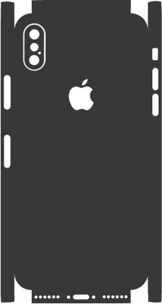 Iphone X Skin Iphone X Template Iphone X Skin Template Etsy