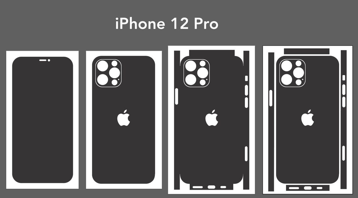 Iphone Skin Bundle SVG Files Iphone 11 11 Pro 11 Pro Max | Etsy