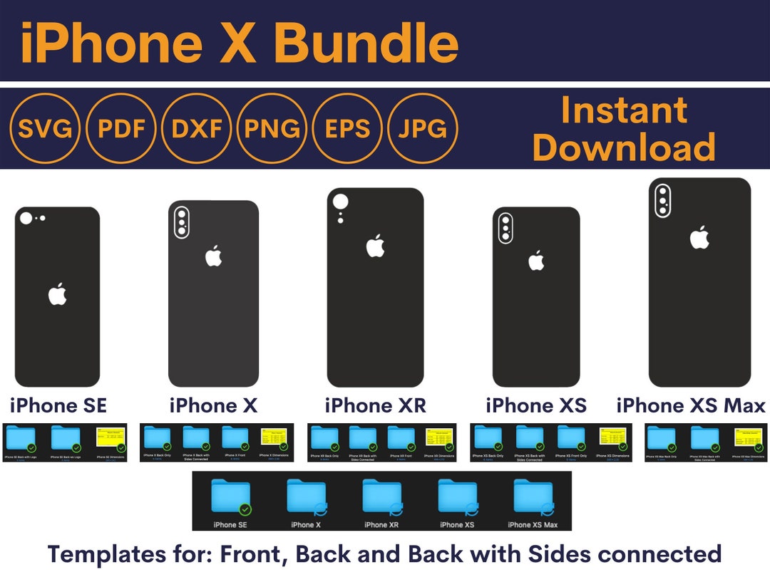 iphone-x-templates-bundle-iphone-se-x-xr-xs-xs-max-skin-templates-iphone-x-svg-files-bundle-etsy