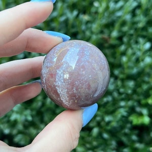 Ocean jasper sphere