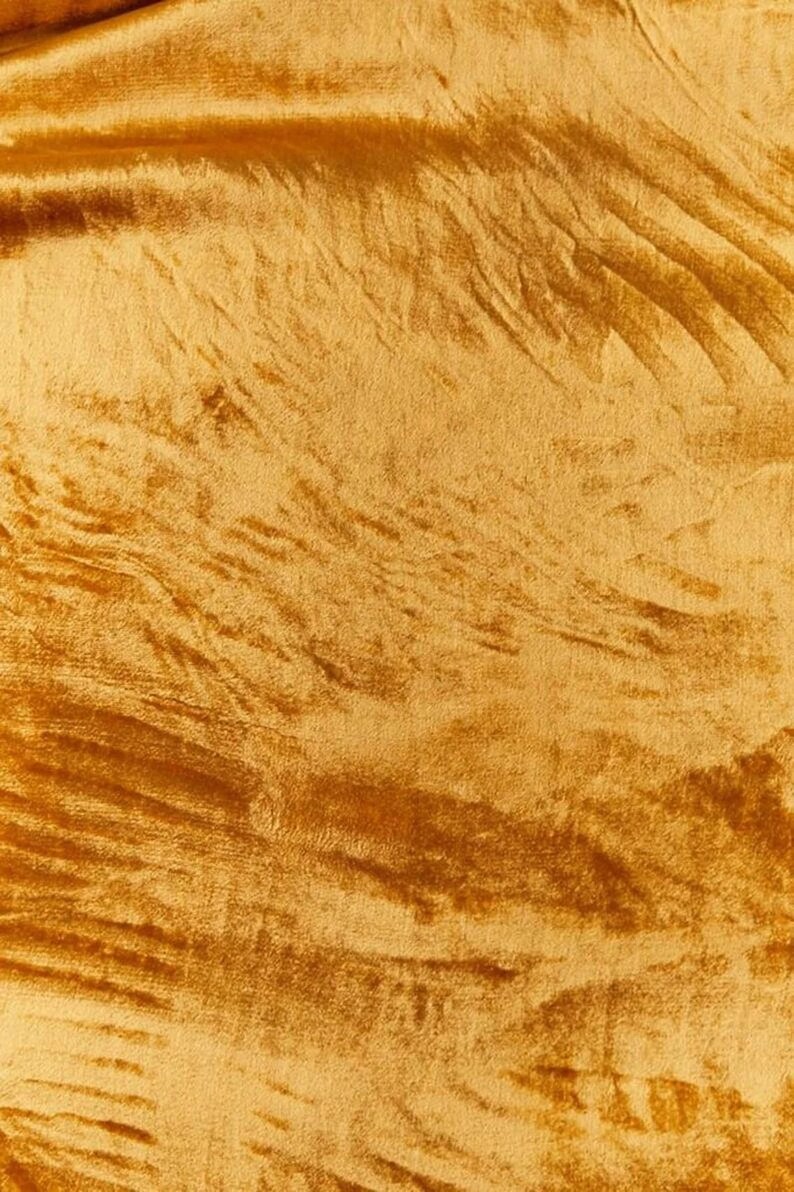 3 Pcs Set Luxury Gold Mustard Velvet Duvet Cover Boho Bedding UO