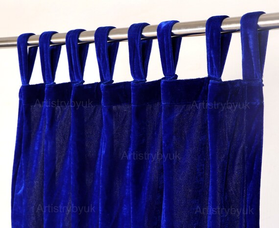 Royal Blue Luxury Velvet Curtains Custom Made Window Curtain Denmark Royal Blue Luxury Velvet Curtains, Royal Blue Velvet Curtains