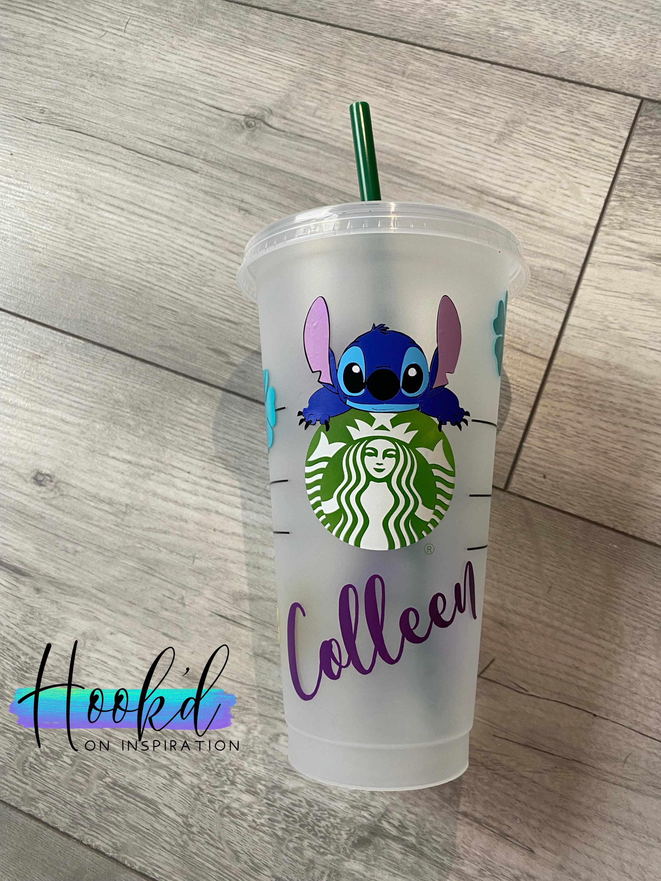 Disney Children Drinking Cup, Disney Stitch Starbucks Cup