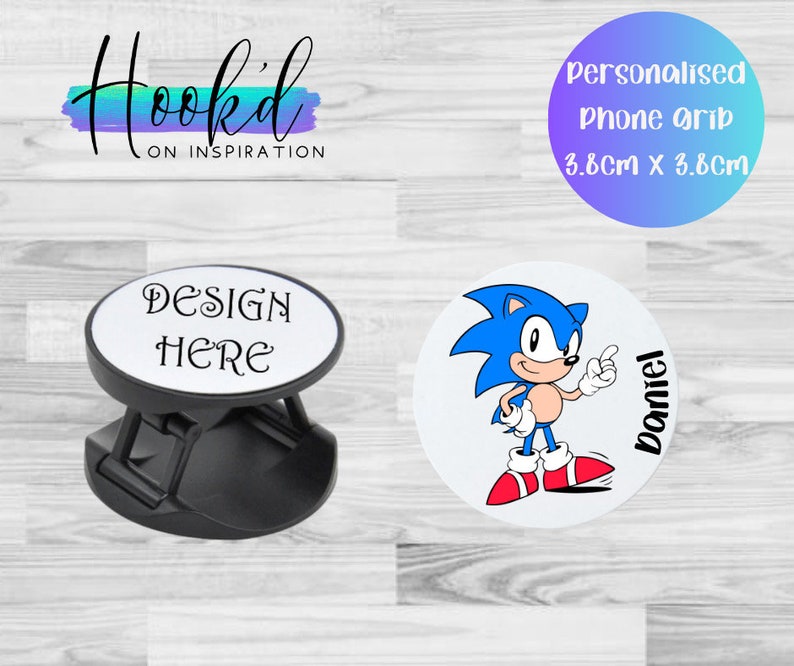 Support pour téléphone inspiré de Sonic The HedgeHog. image 1