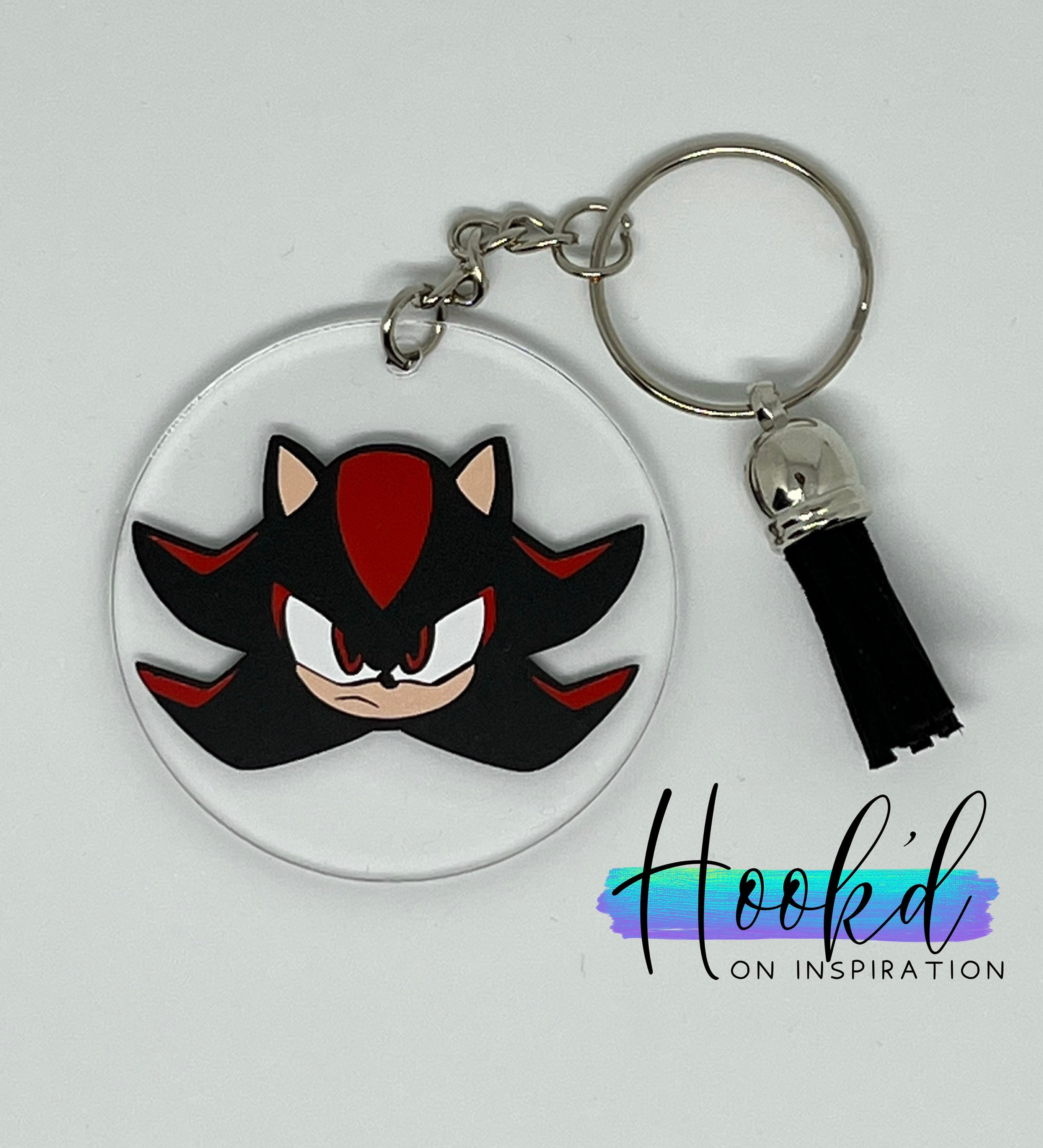 Sonic the Hedgehog Shadow Metal Keychain - Tokyo Otaku Mode (TOM)