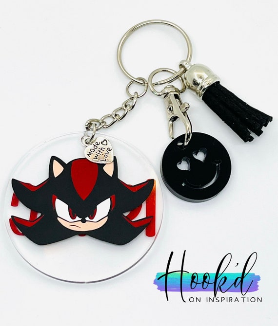 Sonic X: Acrylic Key Chain - Shadow