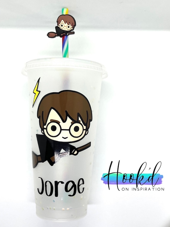 Harry Potter Inspired Harry Potter Confetti/glitter Cold Cup