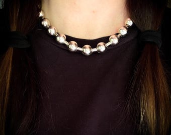 ■VINTAGE HOLLYWOOD■ Crystal n Ball Necklace VH2435NE003M VINTAGE HOLLYWOOD】Crystal n Ball Necklace_VH2435NE003M