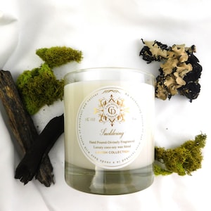 LAVISH COLLECTION: Smoldering | 9 oz | Luxury Coco-Soy-Apricot Wax Candle | Hand-Poured | Divinely Fragranced | Vegan | NonToxic | Shop Now!