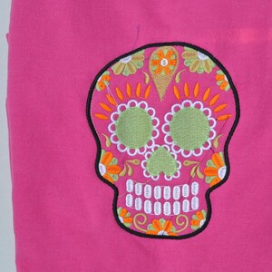 Dia de Muertos Skull Crewneck: Lebendige Feier