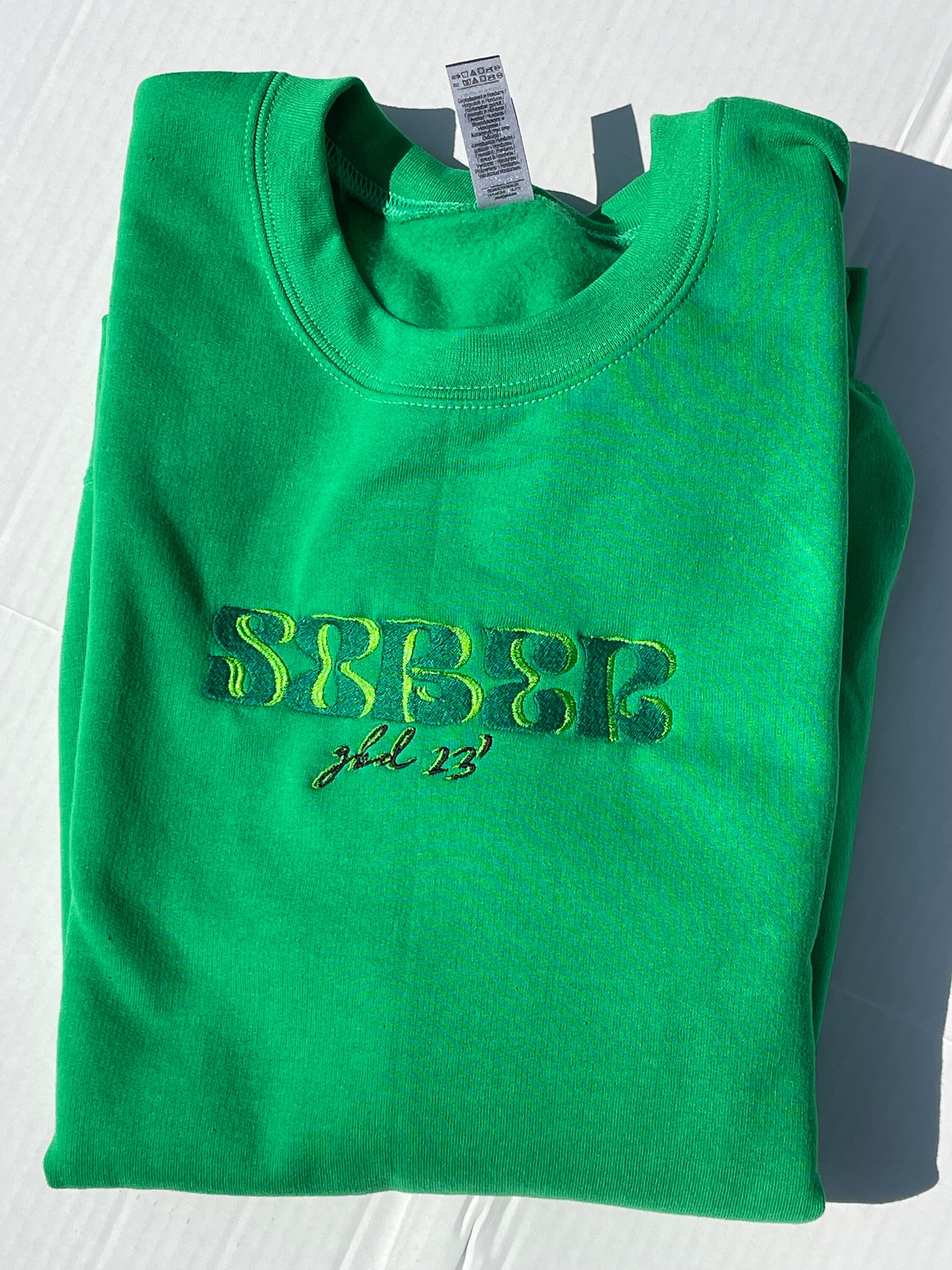 Sober | Green Beer Day Crewneck